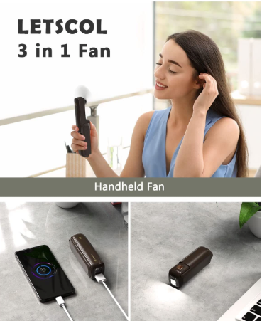 LETSCOL 3 in 1 FAN